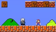 木哥游戏TV：sans抢走了马里奥的蘑菇，他能到达最后的城堡吗？