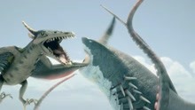 科幻片《八爪狂鲨大战梭鱼翼龙》电影解说
