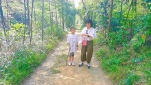 慈溪栲栳山登山徒步道，很适合带孩子来走走，锻炼一下身体