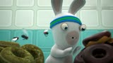 疯狂的兔子：好玩是兔子的天性，尤其是关在实验室，玩的更疯狂