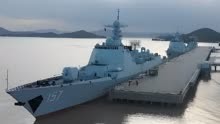台媒：与台军张骞舰在台海相遇，解放军丽水舰喊话警示
