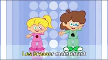 法语儿歌07 - 刷牙 Brosse tes dents