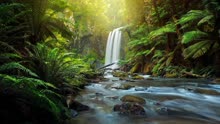 澳大利亚奥特韦国家公园霍普敦瀑布