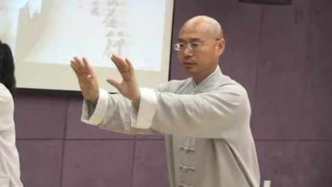 传统杨氏太极拳85式 李占英老师在海宁