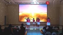 绵阳好运舞蹈队《张灯结彩》参加景乐年终联谊会秧歌舞()