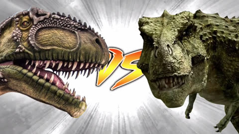 巨兽龙vs特暴龙,谁会赢呢?