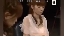 日本女子麻将比赛做成十三幺惊艳过程, 点炮的有点懵