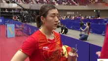 50分钟鏖战！乒乓球亚洲杯女单半决赛，陈梦4：1石川佳纯，全场回顾！