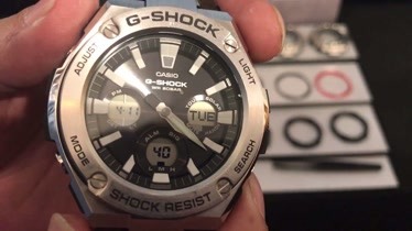 卡西歐gshock腕錶再升級金屬複合材質gsteel系列強悍登場