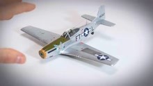  P-51D战斗机模型组装过程