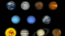 太阳系十九个星球发出的声音