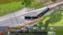 【模拟火车2021/虚拟事故】SS8 SS4G弯道事故