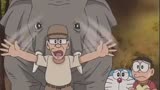 哆啦A梦：大雄为了能够拯救一头大象，与哆啦A梦回到战火时代