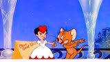 猫和老鼠：杰瑞和白雪公主照镜子，希望变得和他一样漂亮
