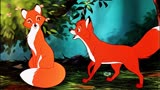 迪士尼经典动画，农场里的猎狗，却和狐狸成为好朋友