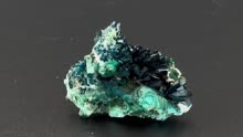 稀有矿物晶体 | 云南磷酸锌铜矿、西锑砷铜锌矿 