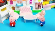 玩具故事：小猪佩奇和乔治点外卖了#玩具视频 #亲子 #过家家玩具