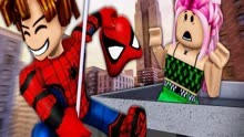 儿童动画：罗布乐思变身超级蜘蛛侠和珍娜警察守护城市安危！