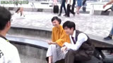 拍摄「行骗天下浪漫篇」时，竹内结子与三浦春马的即兴表演片段。再也看不到他和她的笑容了。