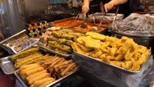韩国最流行的街头美食，各式各样的小吃，看看师傅是如何处理的