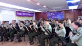 金浩管乐团演奏《我爱你中国》，老年人精彩演绎《海外赤子》插曲