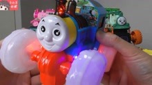 托马斯扫地车发光发亮 小火车遥控器玩具