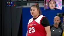 成都大运会中国女篮Vs巴西，韩旭不敢信女版奥尼尔一波流杀死比赛