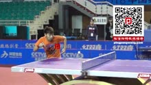 《乒乓球慢动作教学视频》第25集：闫安正手发奔长球