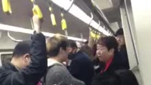 3月13天津地铁辱骂老人