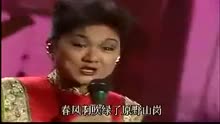 1987年春晚叶丽仪演唱经典歌曲明天的太阳，这气场好溜