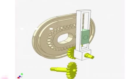 經典的機械原理,這樣的橢圓齒輪真罕見,漲見識了