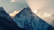 震撼心灵延时摄影《巅峰The Zenith of K2》乔戈里峰
