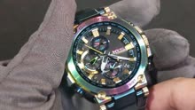 卡西欧 G-SHOCK全新腕表，IP彩虹离子镀层表圈，售价只要7000元？