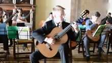 吉他班神级学生演奏francisco tarrega Recuerdos de la alhambra