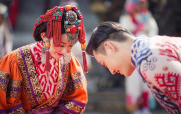 老九门启月夫妇两次大婚甜到犯规的cp老夫的少女心啊