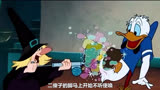 经典动画：唐老鸭惊魂记，童年阴影巫婆的魔法诅咒