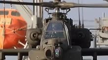 舰上的AH-64“阿帕奇”武装直升机