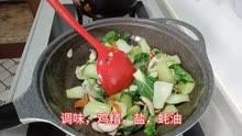 容姐教大家这样素炒上海青菜翠绿营养健康美味好吃