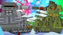 坦克动画，苏德大规模坦克战开始，KV44和VK44参战，他们即将对决
