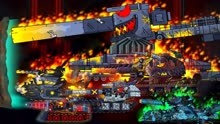 坦克动画，利维坦和堕落天使各自备战，发动第二次地狱世界大战