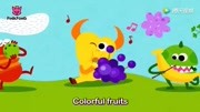 益智动画,看动画学唱英文水果歌《Colorful Fru