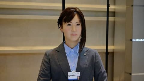 日本製造仿真美女機器人外形甜美內部結構精緻又大膽