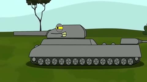 坦克世界动画,巨型反坦克炮vs超重型巨鼠坦克了解一下