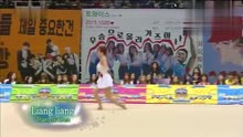 Gugudan中国成员刘些宁艺术体操跳《凉凉》，跳的好美