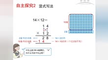 [图]两位数乘两位数笔算（不进位）——竖式写法