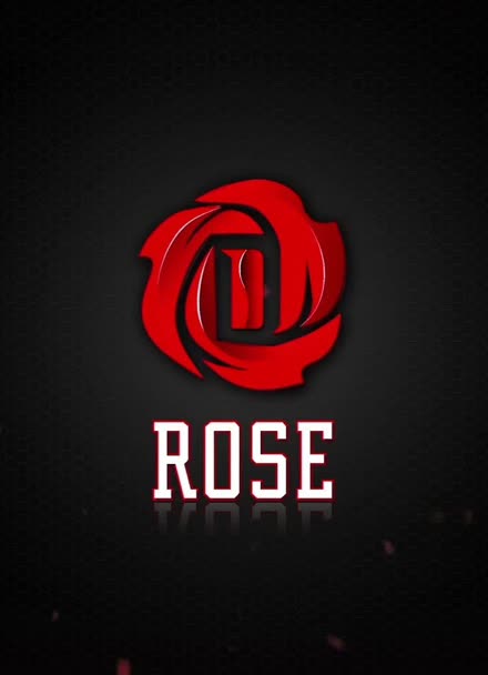 罗斯玫瑰logo纹身图片