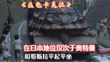 在日本地位仅次于奥特曼，和哥斯拉平起平坐的巨龟卡美拉