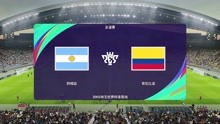 美洲杯 半决赛 阿根廷VS哥伦比亚