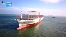 世界最大的集装箱轮船，能装2万多个集装箱，承载能力19万吨