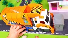 益智玩具消防车城市环保垃圾车